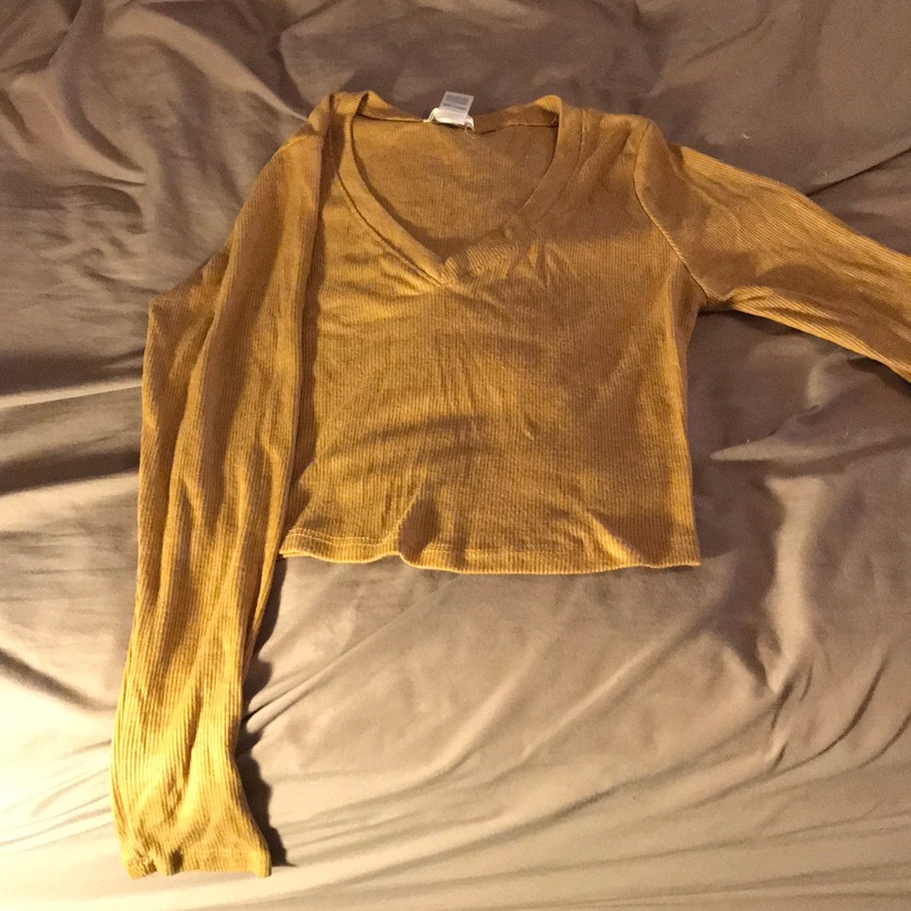 Crop top long sleeve